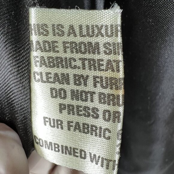 VTG Adolph Schuman For Lilli Ann L Leather Faux Fur Zip-Off Sleeve Vest Jacket - Picture 13 of 16